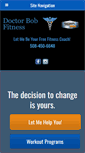 Mobile Screenshot of doctorbobfitness.com